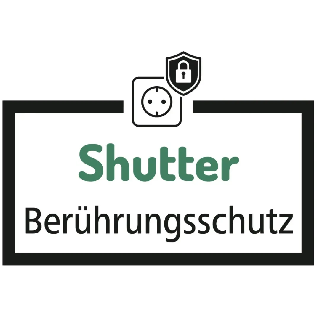 Steckdosenleiste, 6-fach, Schalter, 3 m, Schwarz