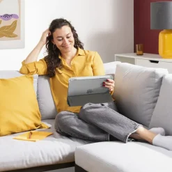Tablet-Hülle "Fold Clear" mit Stiftfach für Apple iPad mini 8.3" (2024)