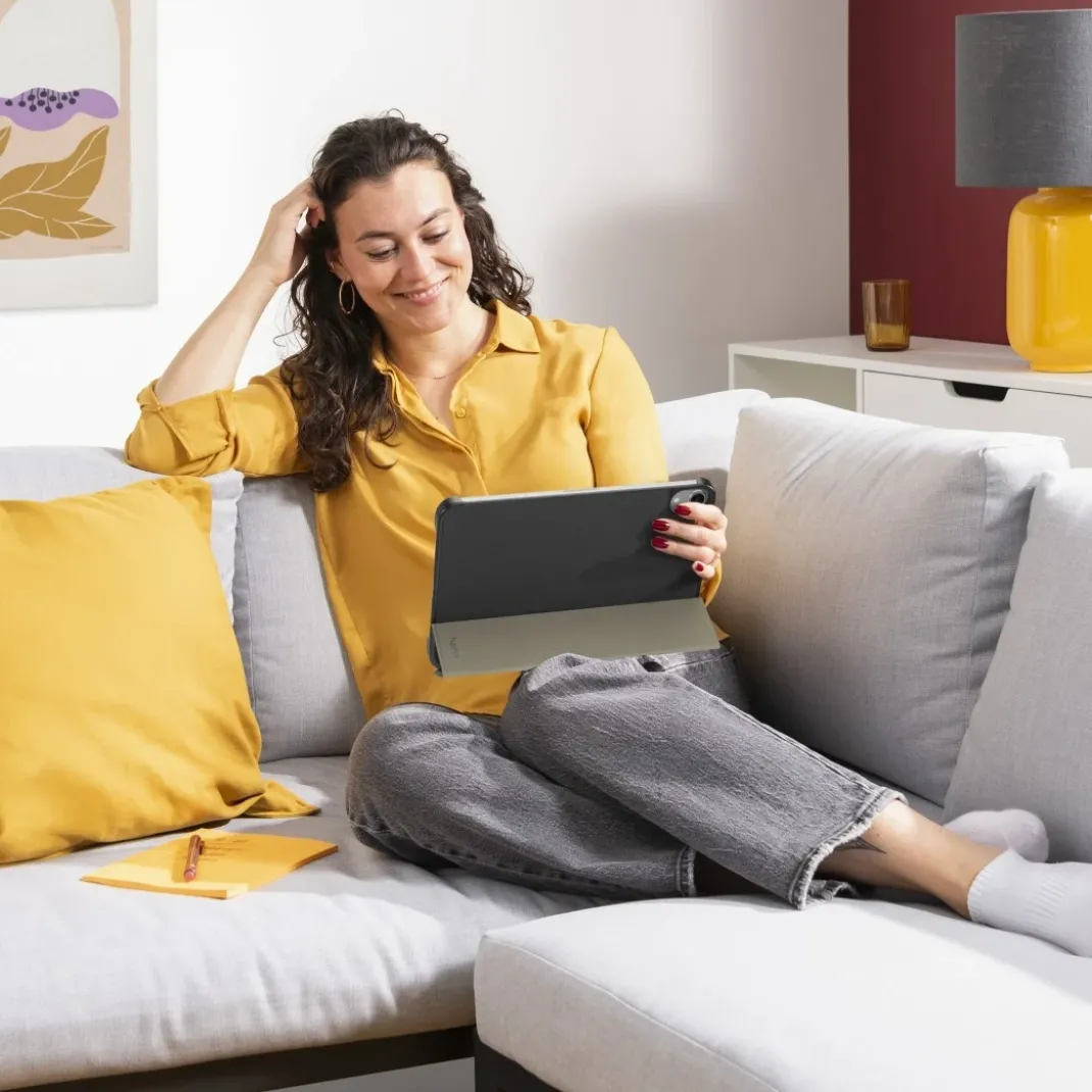 Tablet-Hülle "Fold" für Apple iPad mini 8.3" (2024), Schwarz