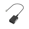 Telefon-Adapter, Modular-Stecker 6p4c - TAE-F-Buchse, 0,2 m