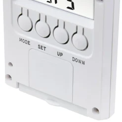 Thermometer/Hygrometer "TH-140", mit Wetterindikator, Weiß