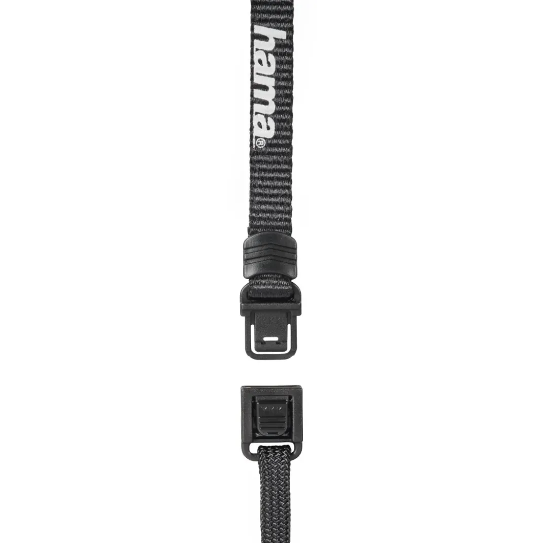 Trageschlaufe mit Schnellverschluss, 45 cm, Schwarz