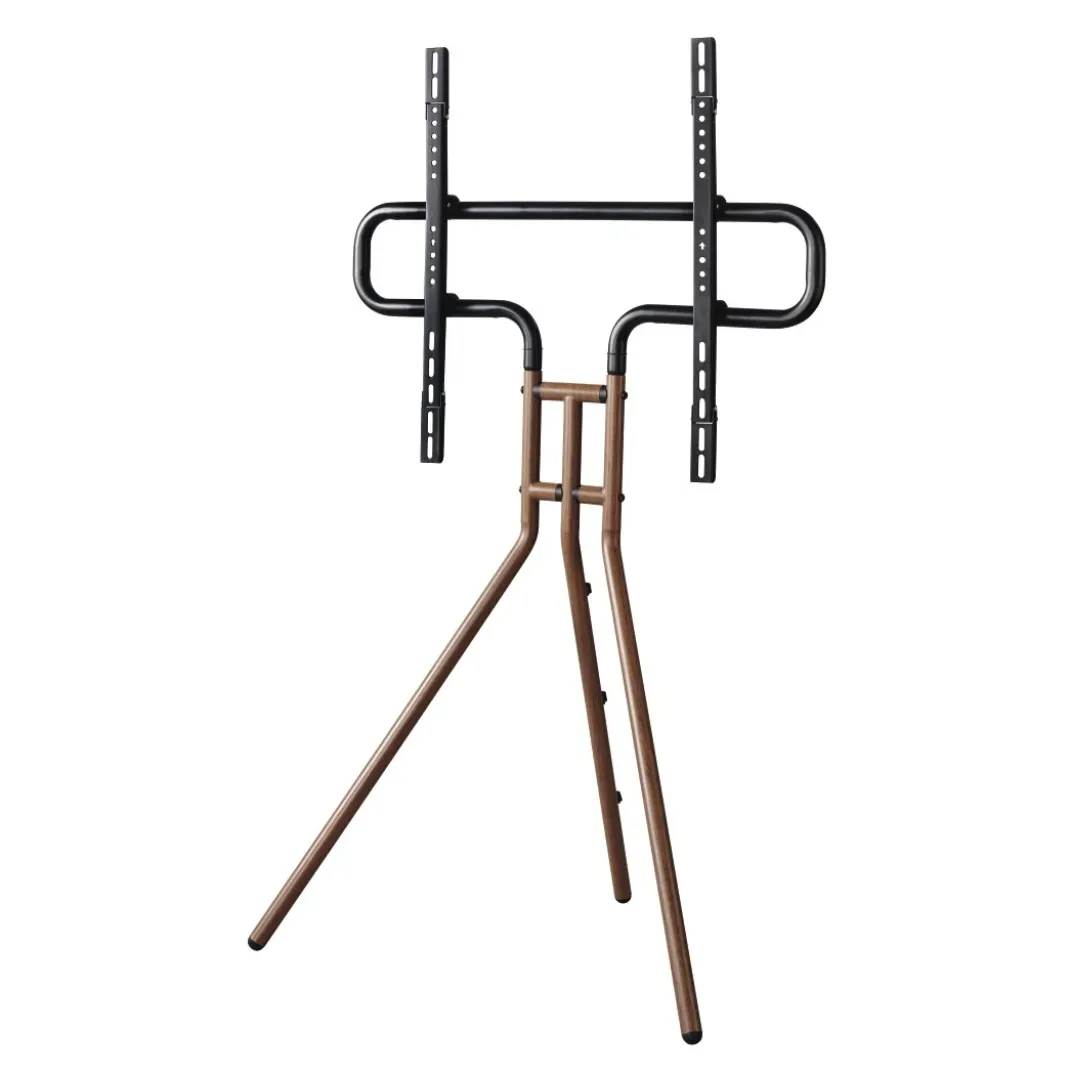 TV-Stand "Staffelei-Design", 191 cm (75"), Höhe variabel, Holzoptik Walnuss