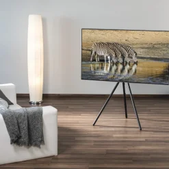 TV-Ständer, Staffelei freistehend, höhenverstellbar, 191 cm (75