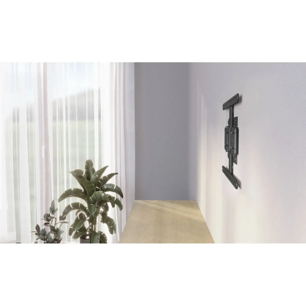 TV-Wandhalterung FULLMOTION "Ultraslim", 600x400, 229 cm (90"), Schwarz