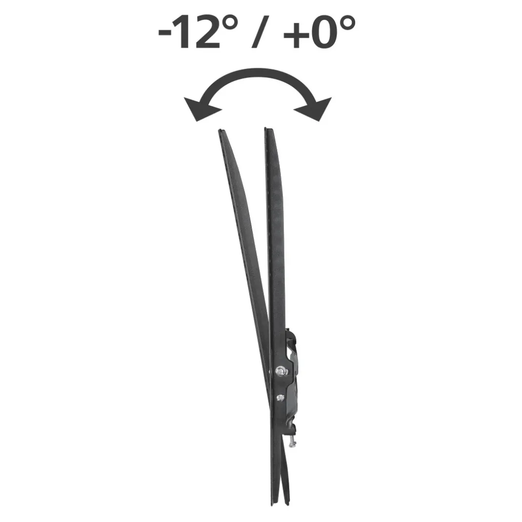 TV-Wandhalterung, neigbar, 165 cm (65") bis 35 kg, Wandabstand 2,8 cm