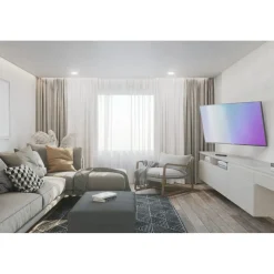 TV-Wandhalterung, schwenkbar, neigbar, ausziehbar, 216 cm (85") bis 50 kg