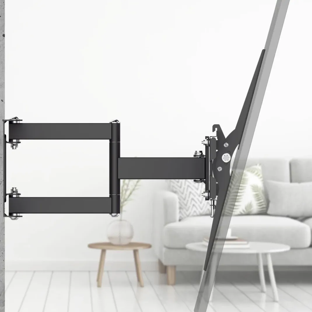 TV-Wandhalterung, schwenkbar, neigbar, ausziehbar, 216 cm (85") bis 50 kg