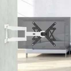 TV-Wandhalterung, schwenkbar, neigbar, langer Arm, 165 cm (65