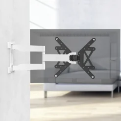 TV-Wandhalterung, schwenkbar, neigbar, langer Arm, 165 cm (65