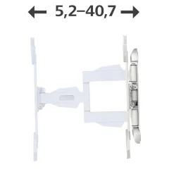 TV-Wandhalterung, schwenkbar, neigbar, ausziehbar, 165 cm (65") bis 35 kg