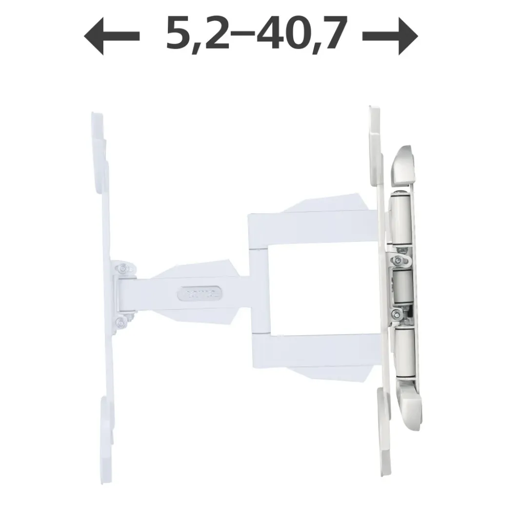 TV-Wandhalterung, schwenkbar, neigbar, ausziehbar, 165 cm (65") bis 35 kg