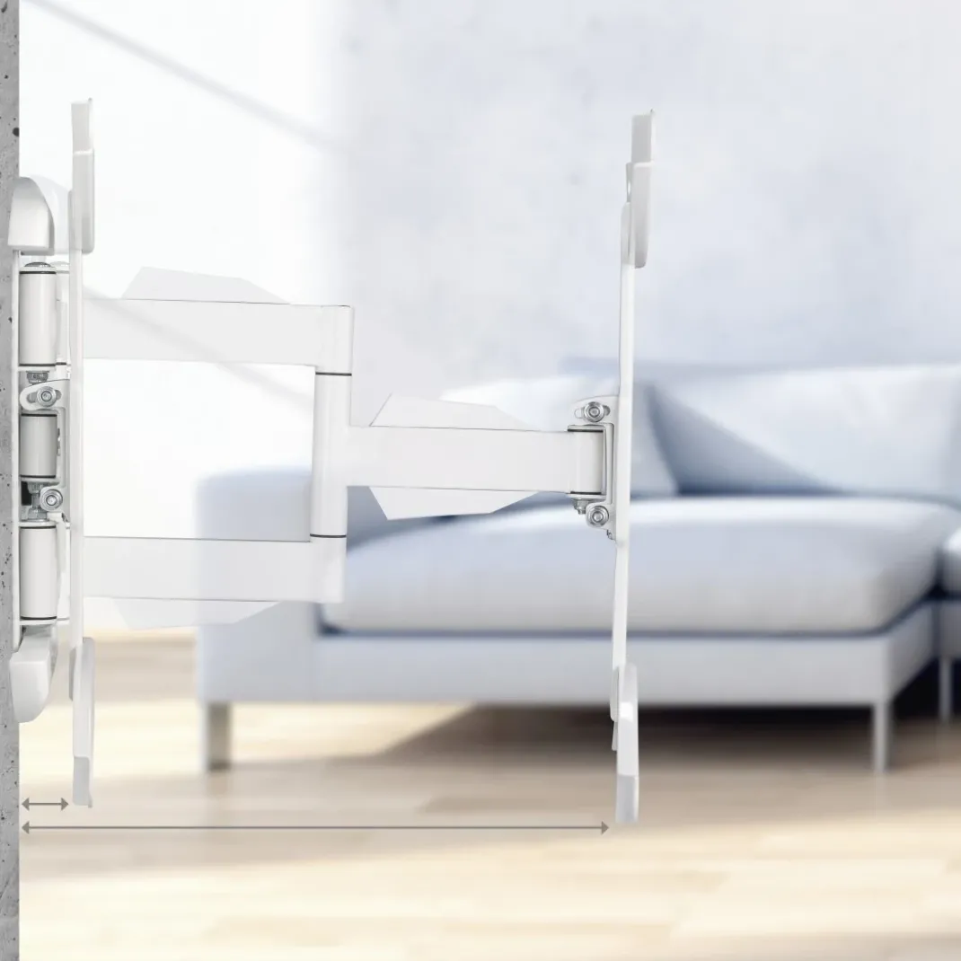 TV-Wandhalterung, schwenkbar, neigbar, ausziehbar, 165 cm (65") bis 35 kg