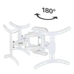TV-Wandhalterung, schwenkbar, neigbar, ausziehbar, 165 cm (65