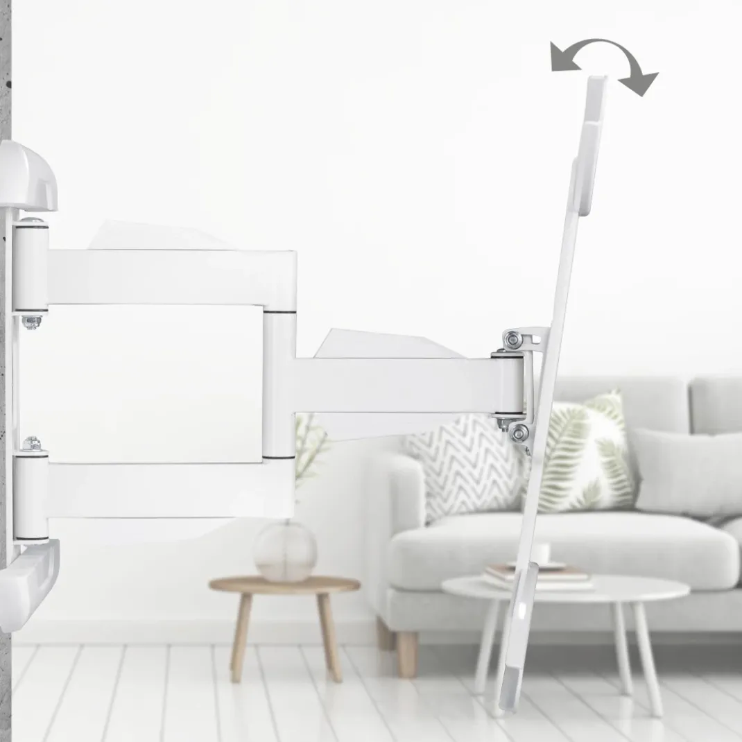 TV-Wandhalterung, schwenkbar, neigbar, ausziehbar, 165 cm (65") bis 35 kg