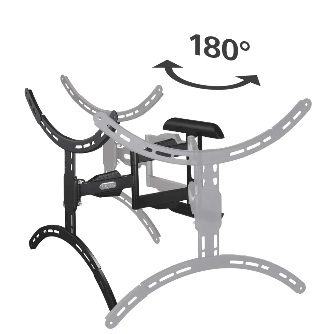 TV-Wandhalterung, schwenkbar, neigbar, ausziehbar, 191 cm (75") bis 45 kg