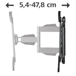 TV-Wandhalterung, schwenkbar, neigbar, ausziehbar, 191 cm (75