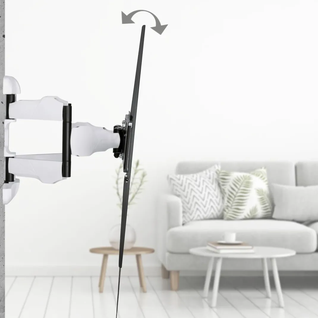TV-Wandhalterung, schwenkbar, neigbar, ausziehbar, 229 cm (90") bis 75 kg