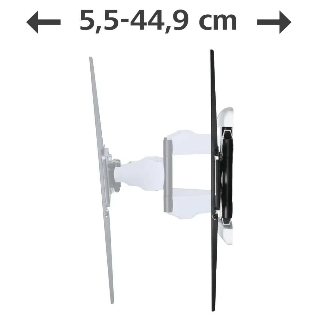 TV-Wandhalterung, schwenkbar, neigbar, ausziehbar, 229 cm (90") bis 75 kg