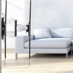 TV-Wandhalterung, schwenkbar, neigbar, ausziehbar, 229 cm (90