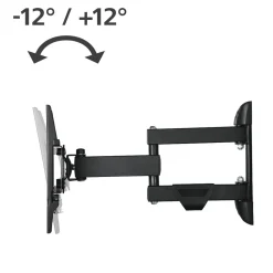 TV-Wandhalterung, schwenkbar, neigbar, ausziehbar, 127 cm (50"), bis 25 kg