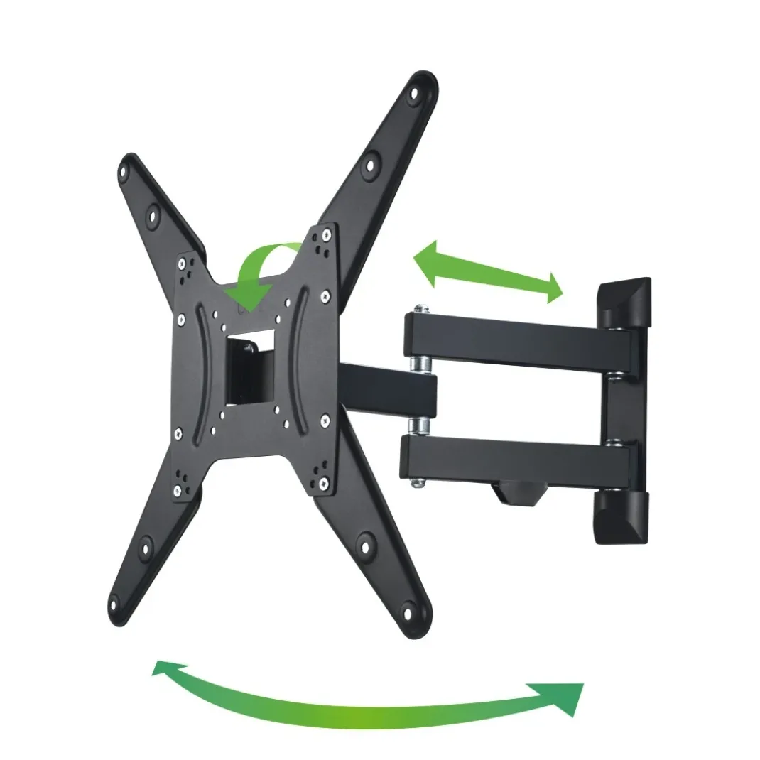 TV-Wandhalterung, schwenkbar, neigbar, ausziehbar, 165 cm (65") bis 25 kg