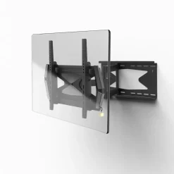 TV-Wandhalterung, schwenkbar, neigbar, Diebstahlschutz, 165 cm (65