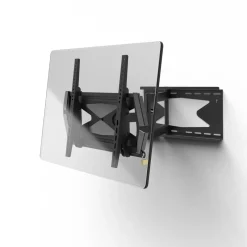 TV-Wandhalterung, schwenkbar, neigbar, Diebstahlschutz, 165 cm (65