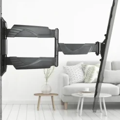 TV-Wandhalterung, schwenkbar, neigbar, ausziehbar, 165 cm (65