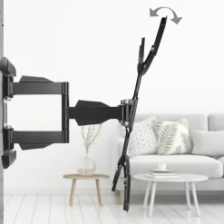 TV-Wandhalterung, schwenkbar, neigbar, ausziehbar, 229 cm (90