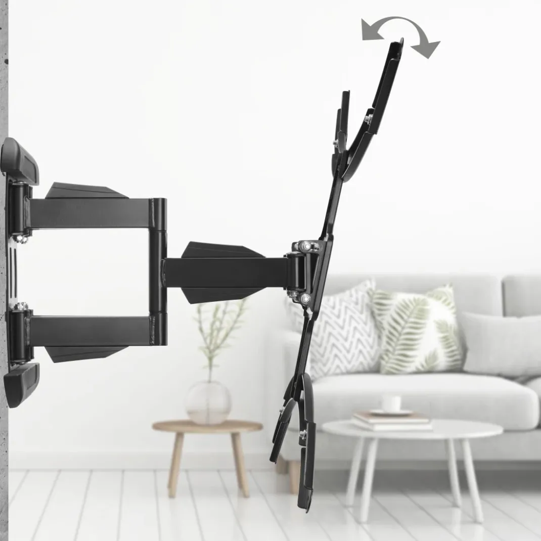TV-Wandhalterung, schwenkbar, neigbar, ausziehbar, 229 cm (90") bis 50 kg