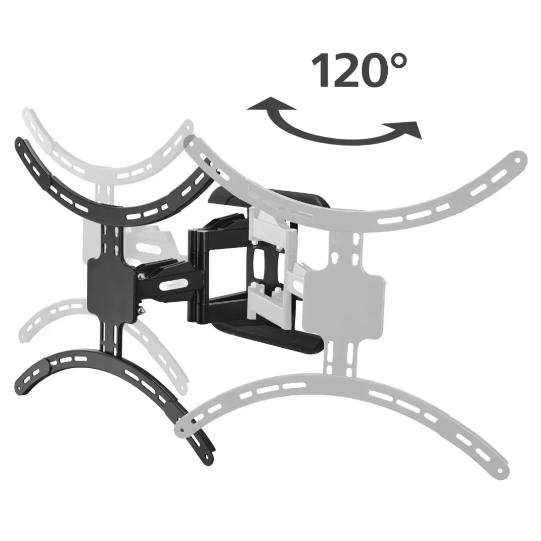 TV-Wandhalterung, schwenkbar, neigbar, ausziehbar, 229 cm (90") bis 50 kg