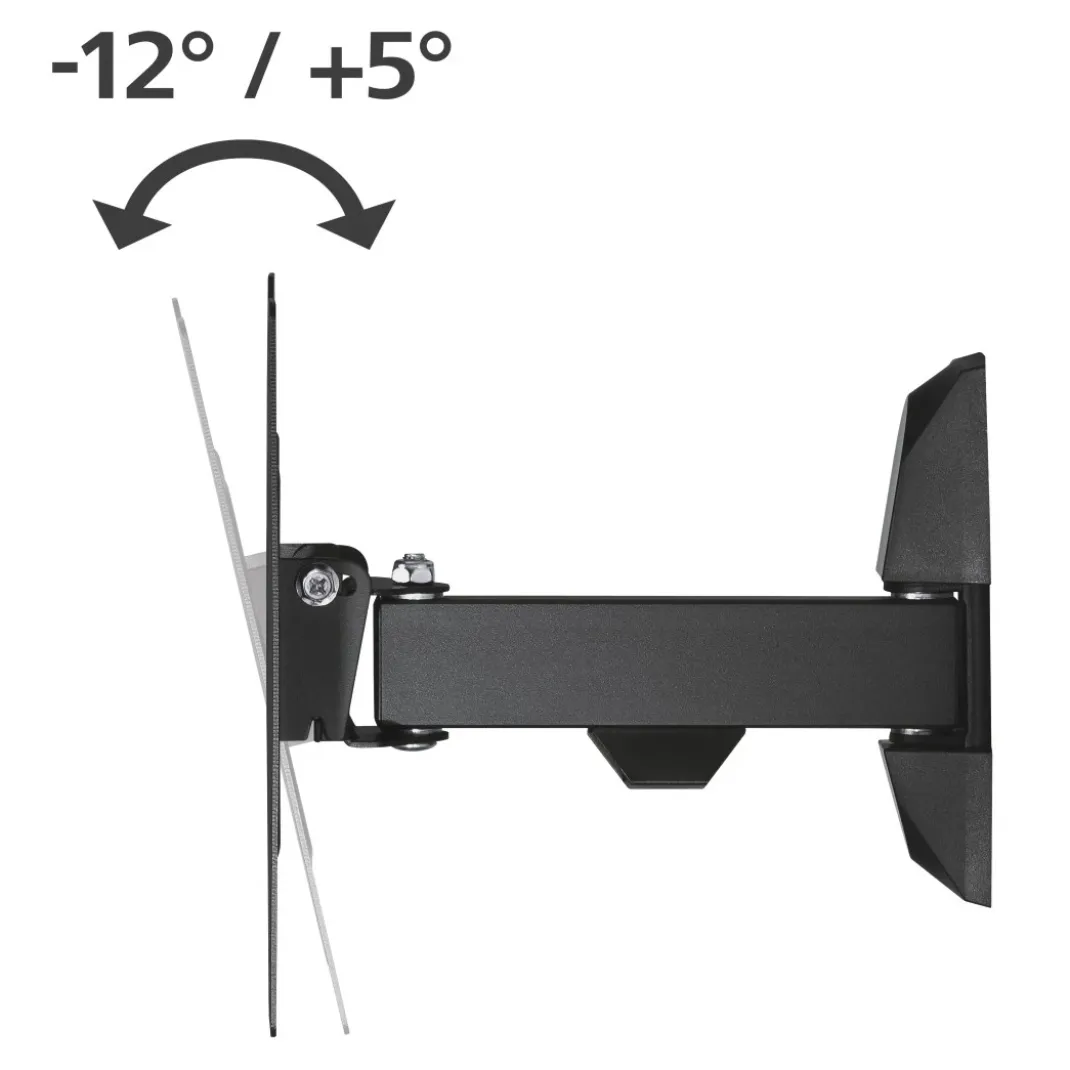 TV-Wandhalterung, schwenkbar, neigbar, 122 cm (48") bis 20 kg