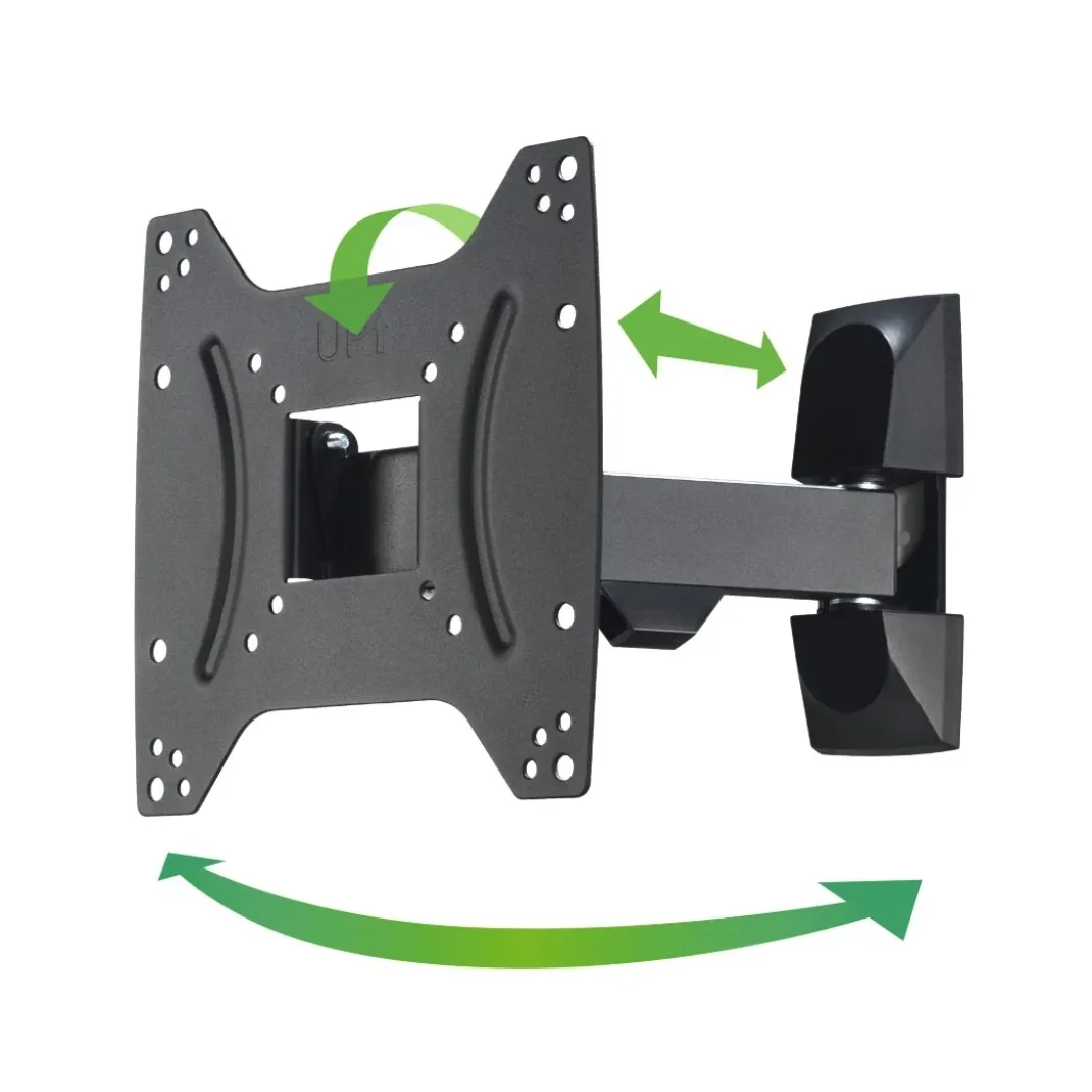 TV-Wandhalterung, schwenkbar, neigbar, 122 cm (48") bis 20 kg