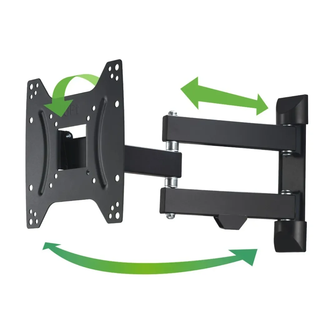 TV-Wandhalterung, schwenkbar, neigbar, ausziehbar, 122 cm (48") bis 20 kg
