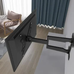 TV-Wandhalterung schwenkbar, ausziehbar, langer Arm, 165 cm (65
