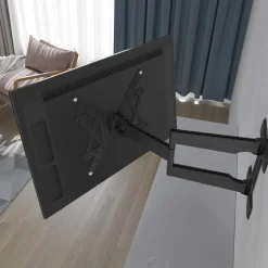 TV-Wandhalterung schwenkbar, ausziehbar, langer Arm, 165 cm (65