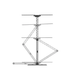 TV-Wandhalterung schwenkbar, ausziehbar, langer Arm, 165 cm (65