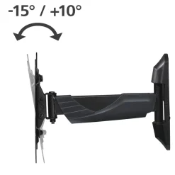 TV-Wandhalterung, schwenkbar, neigbar, 127 cm (50