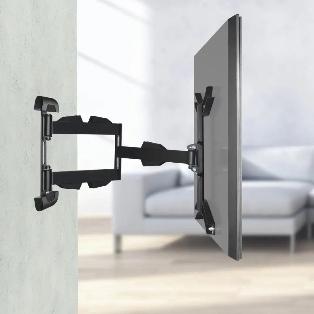 TV-Wandhalterung, schwenkbar, ausziehbar, langer Arm, 165cm (65"), bis 25kg