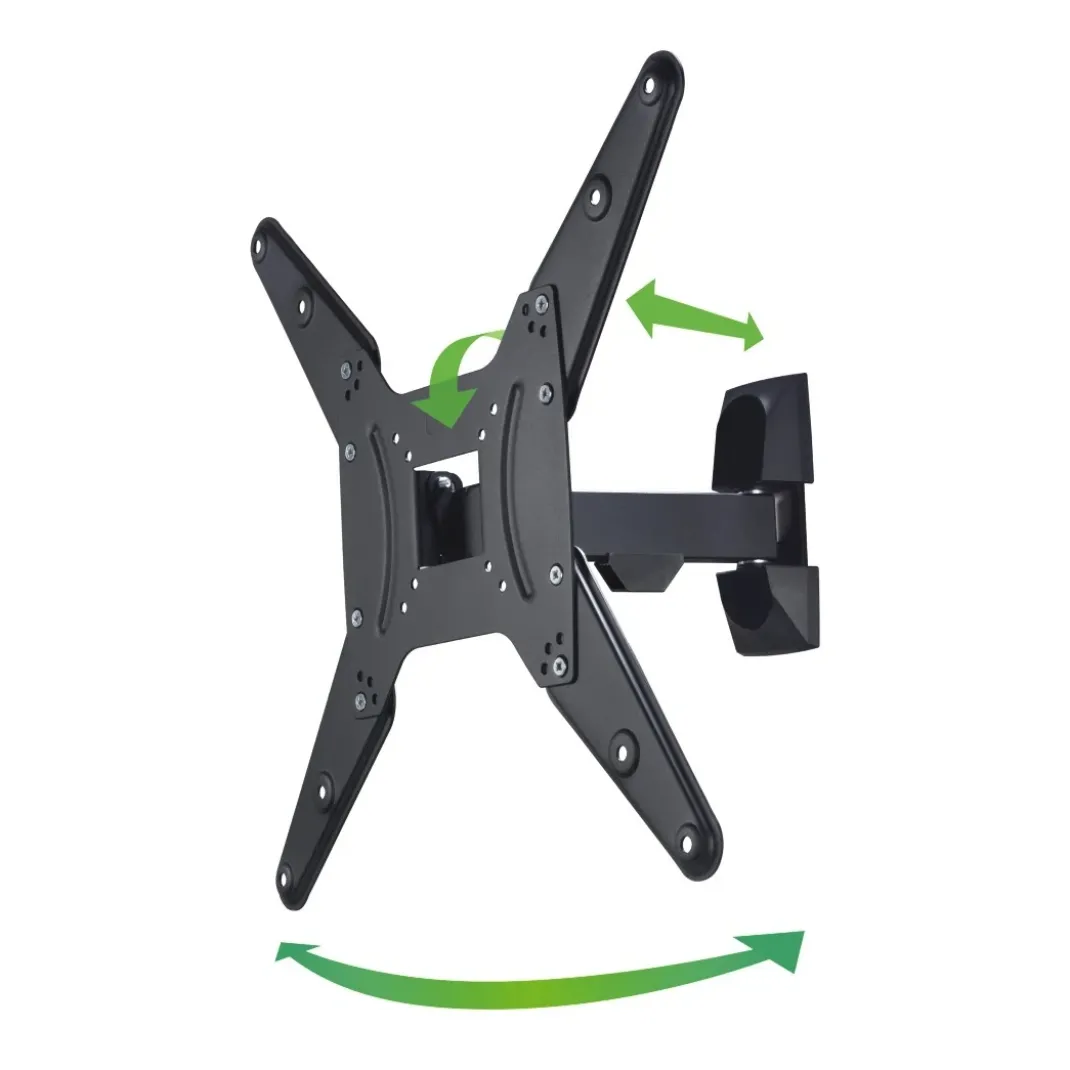 TV-Wandhalterung, schwenkbar, neigbar, 165 cm (65") bis 20 kg