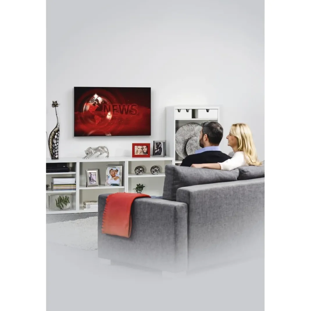 TV-Wandhalterung, starr, 229 cm (90") bis 60 kg, Wandabstand 2,5 cm