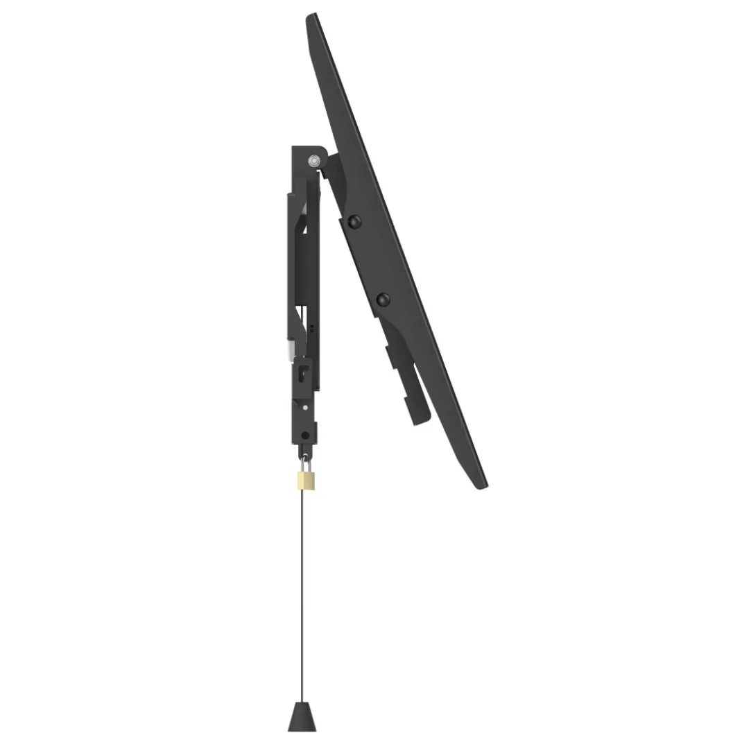 TV-Wandhalterung, starr, Diebstahlschutz, 165 cm (65") bis 50 kg