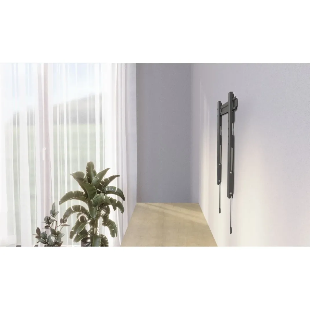 TV-Wandhalterung TILT "Ultraslim", 229 cm (90"), 600x400, flach, Anthrazit