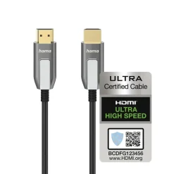 Ultra High Speed HDMI™-Kabel, zertifiziert, Stecker-Stecker, 8K, Alu, 10 m