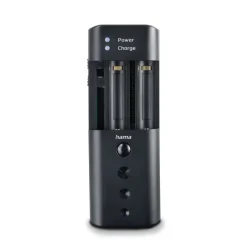 Universal-Ladegerät "Delta Travel" für Li-Ionen-Akkus, AA/AAA-Zellen, USB-C
