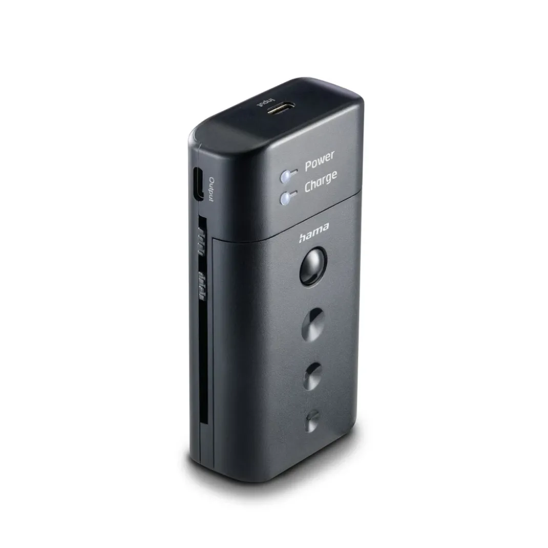 Universal-Ladegerät "Delta Travel" für Li-Ionen-Akkus, AA/AAA-Zellen, USB-C