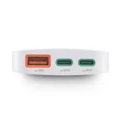Universal-USB-C-Notebook-Netzteil, flaches Ladegerät, GaN, PD, 5-20V/65W