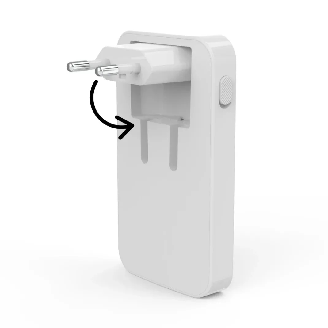 Universal-USB-C-Notebook-Netzteil, flaches Ladegerät, GaN, PD, 5-20V/65W