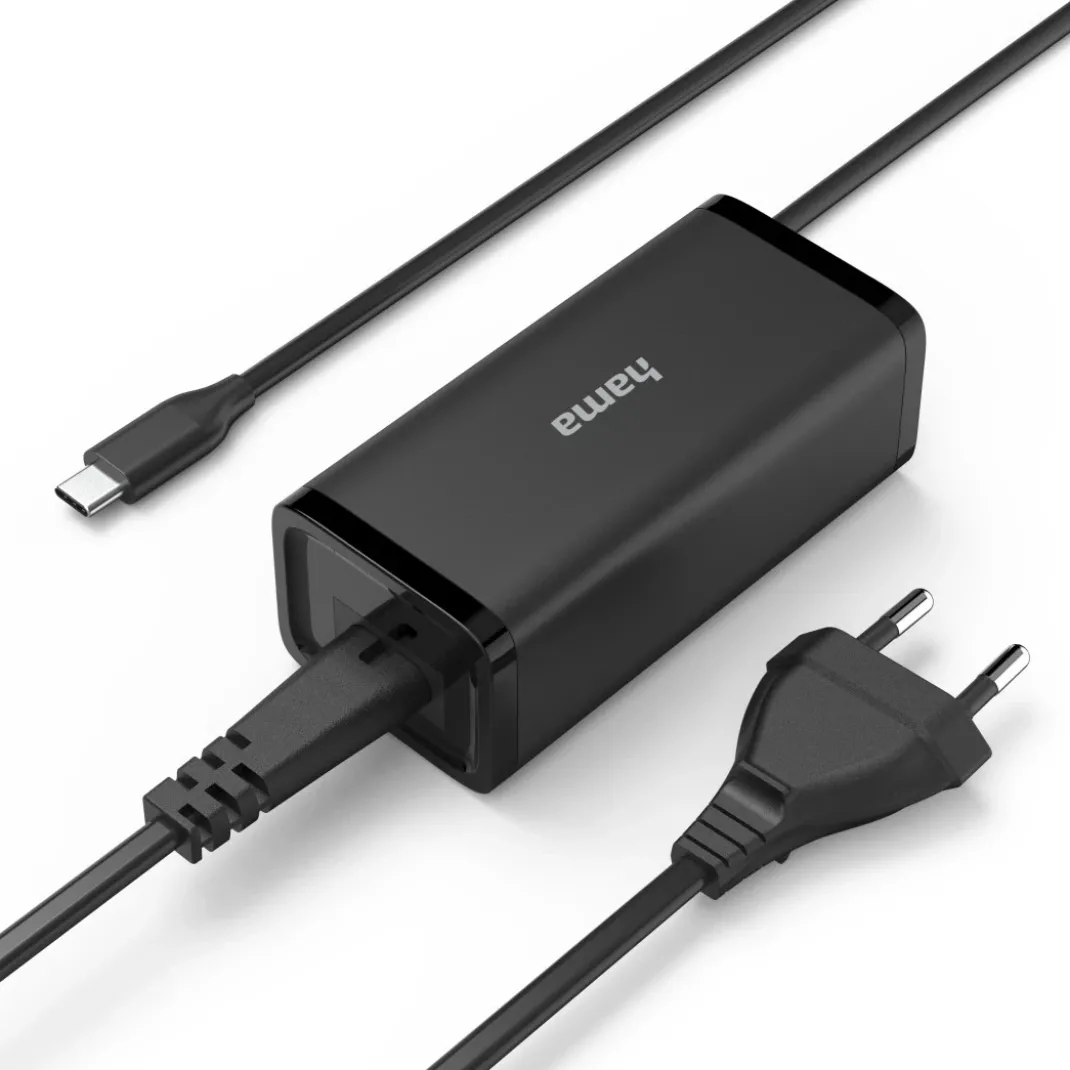 Universal-USB-C-Notebook-Netzteil, GaN, Power Delivery (PD), 5-20V/100W